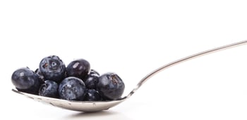 blueberry spoon
